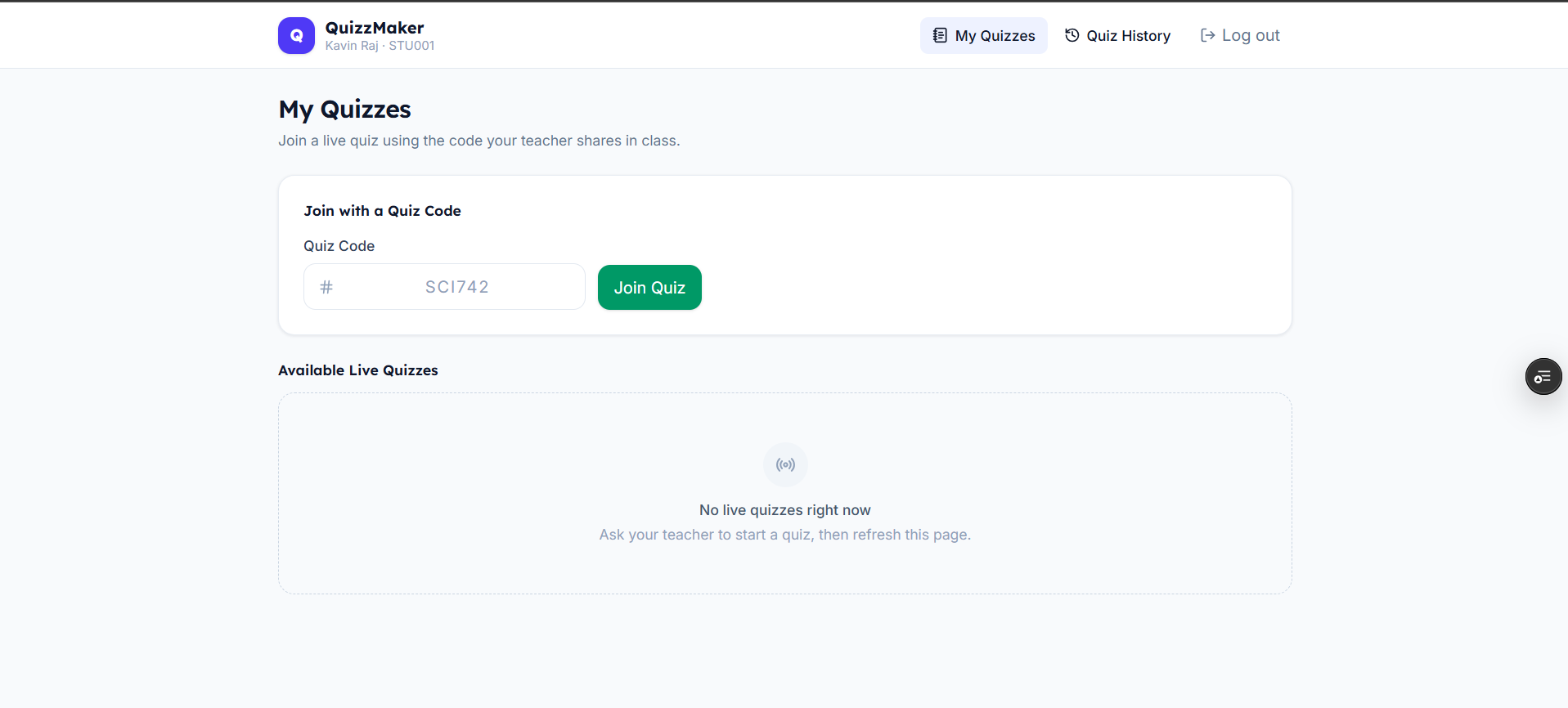 QuizzMaker – AI Quiz Generator screenshot